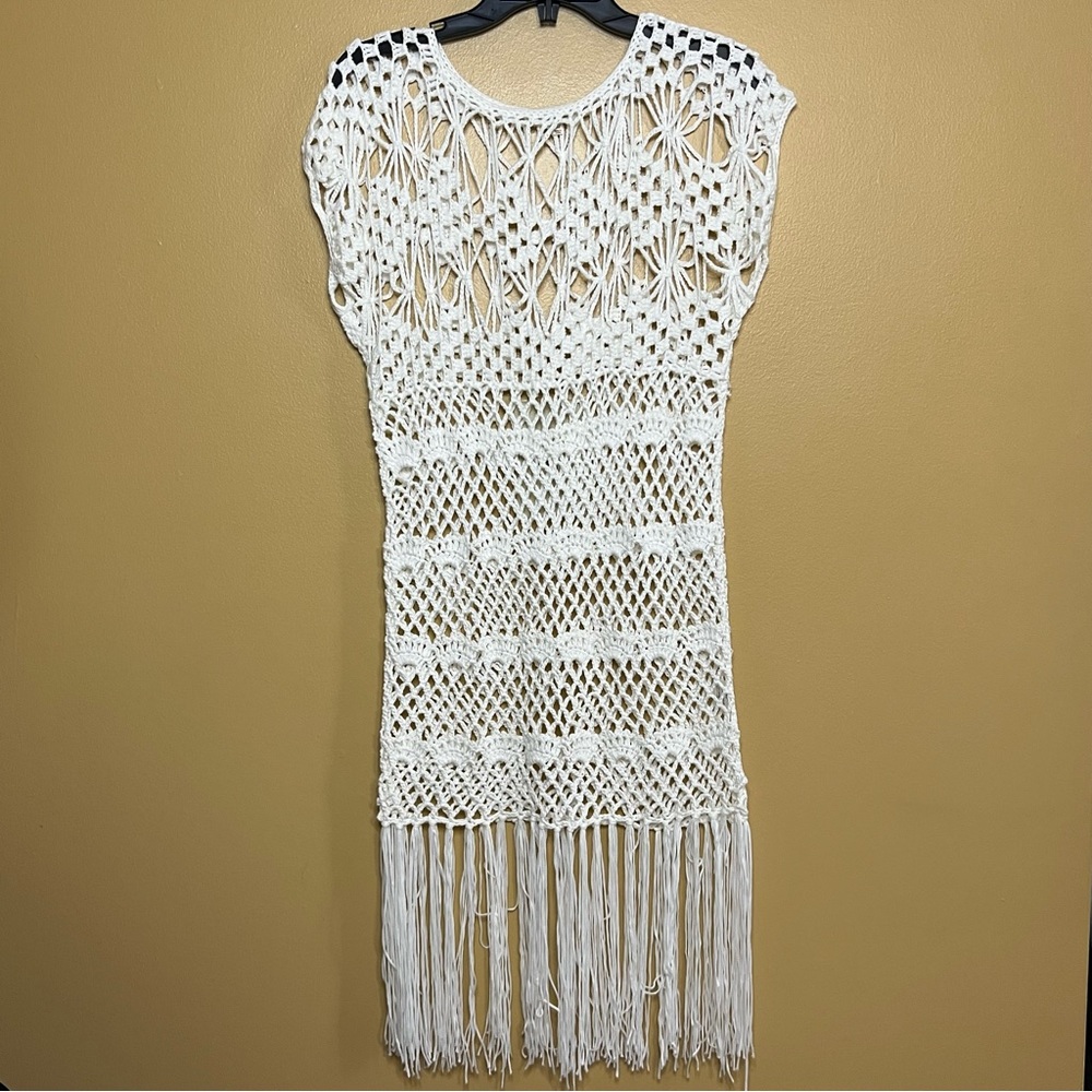 LOVE SENSE | Crochet swimsuit cover-up